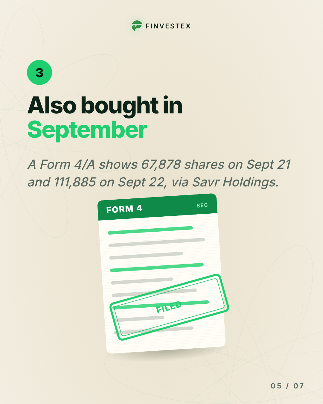 A fund's own chairman keeps buying its shares, and just spent $3.3 million — slide 5 of 7