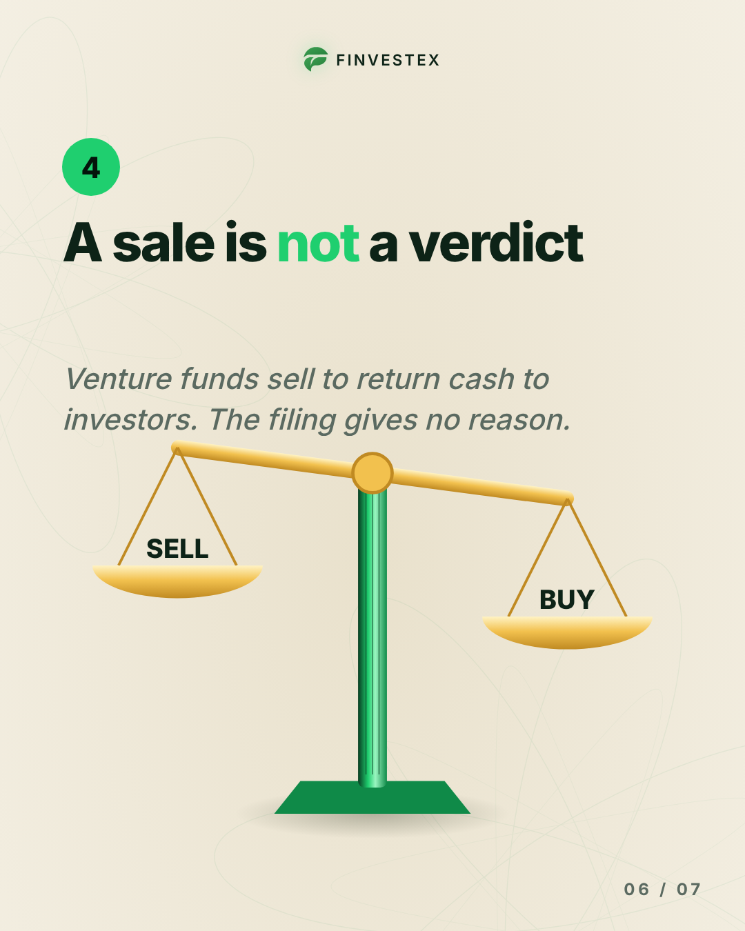 A VC fund sold $10.3M of Alamar stock at 76% above the IPO price — slide 6 of 7